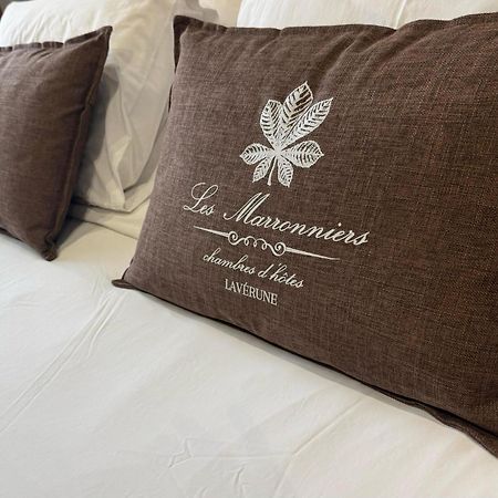 Lavérune Les Marronniers Bed & Breakfast エクステリア 写真